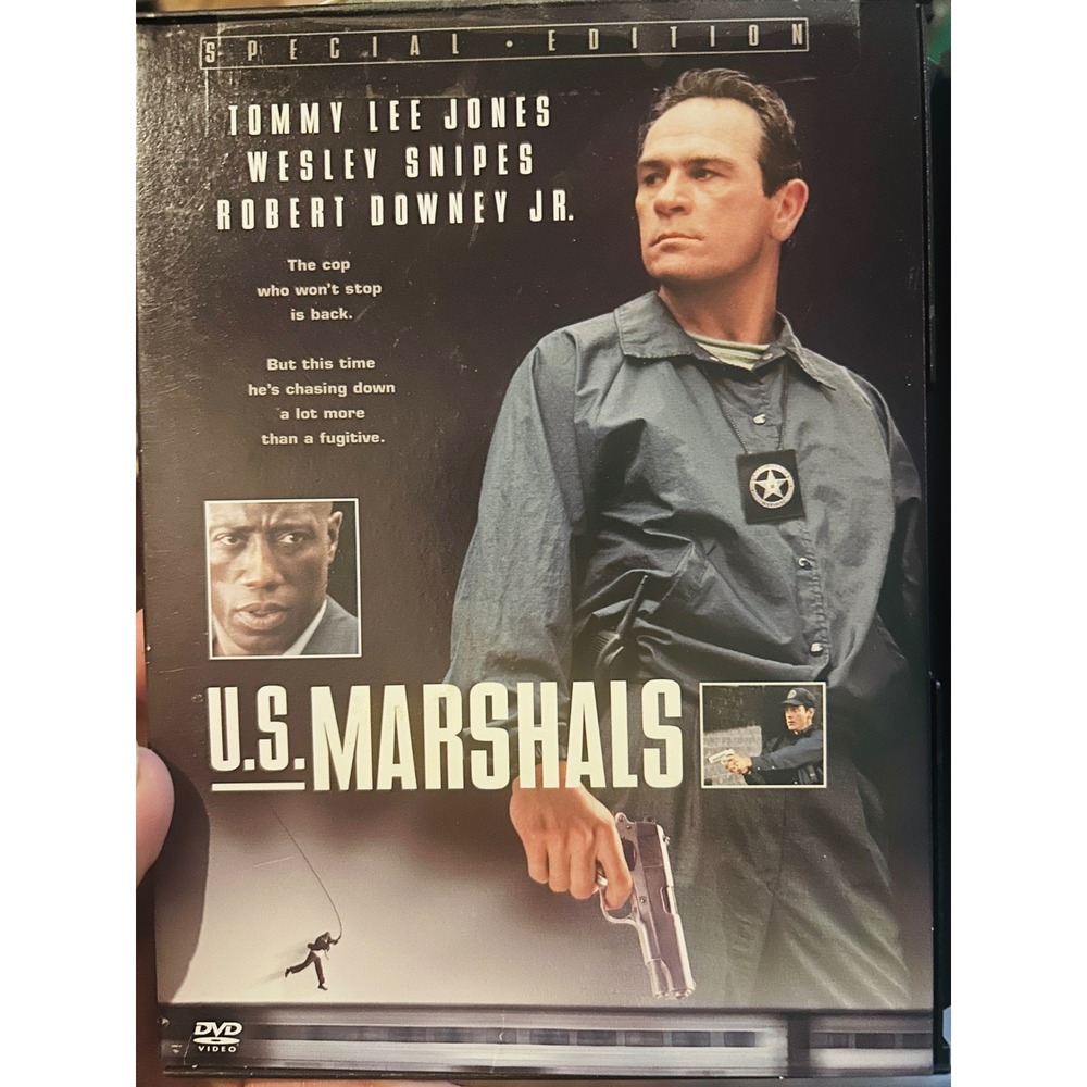 Warner Bros U.S. Marshals DVD Unisex OS Black Excellent Special Edition Action